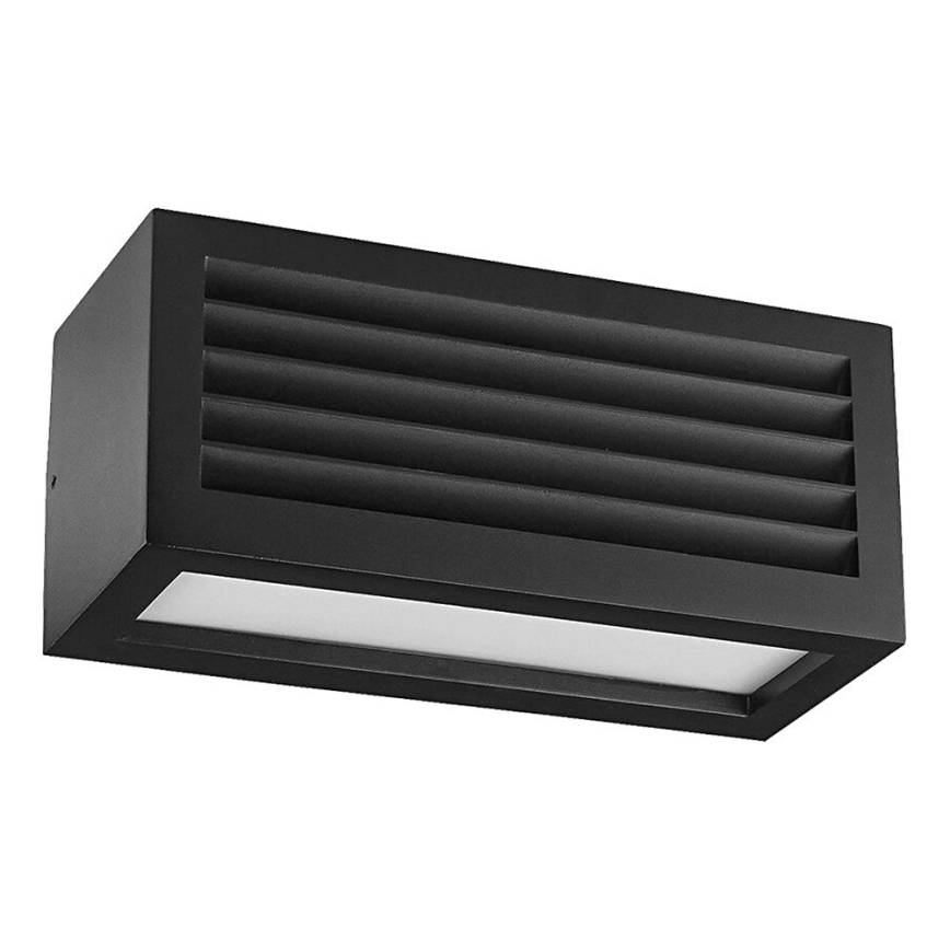 Prezent 31316 - Väli seinavalgusti SUEZ 1xE27/18W/230V IP44 must
