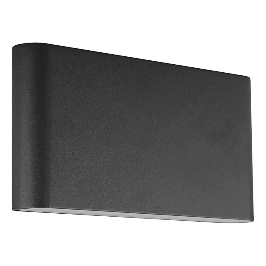 Prezent 31318 - LED Väli seinavalgusti MAER 2xLED/5W/230V IP44 must