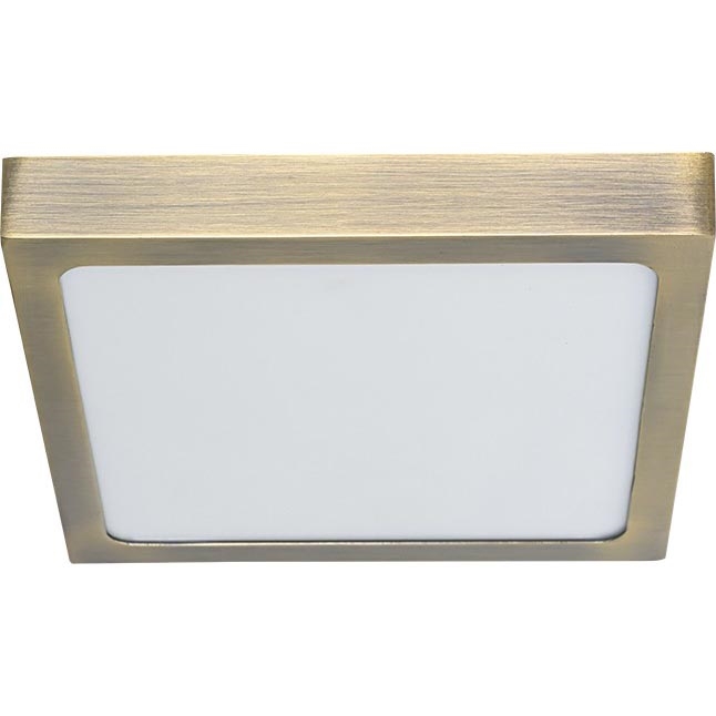 Prezent 49062 - LED Laevalgusti LENYS LED/9W/230V 4000K 12x12 cm messing