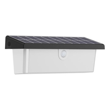 Prezent 65282 - LED Päikesepaneeliga seinavalgusti koos anduriga ALEA LED/8W/3,7V IP65 2220 mAh