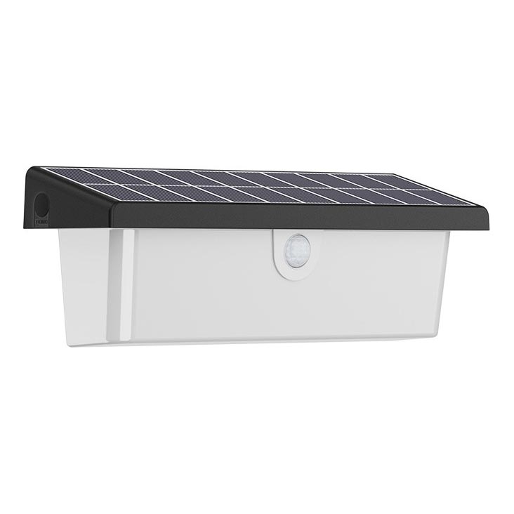 Prezent 65282 - LED Päikesepaneeliga seinavalgusti koos anduriga ALEA LED/8W/3,7V IP65 2220 mAh