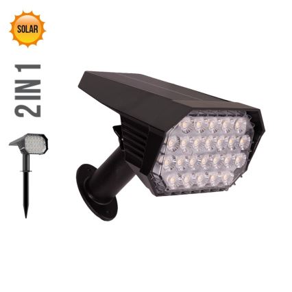 Prezent 65285 - LED Päikesepaneeliga valgusti 2in1 FOLD LED/4,8W/3,7V IP65 1200 mAh