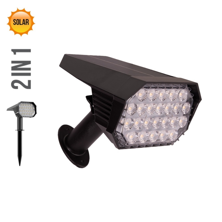 Prezent 65285 - LED Päikesepaneeliga valgusti 2in1 FOLD LED/4,8W/3,7V IP65 1200 mAh