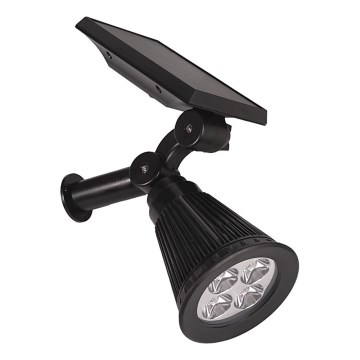 Prezent 65286 - LED Päikesepaneeliga valgusti 2in1 LION LED/2W/3,7V IP44 2220 mAh