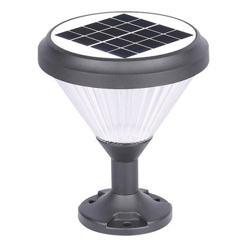 Prezent 65291 - LED Päikesepaneeliga valgusti 2in1 AKRA LED/10W/3,2V IP65 2000 mAh