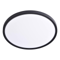 Prezent 70326 - LED Hämardatav laevalgusti TRIMO LED/24W/230V 3000-6000K d. 30 cm must