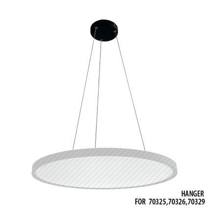 Prezent 70330 - Toitejuhe 3 juhtmega TRIMO 15x100 cm must