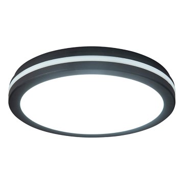 Prezent 70334 - GARDEN LED hämardatav välistingimustesse sobiv laevalgusti LED/20W/230V 3000/4000/6000K IP65 läbimõõt 23 cm must