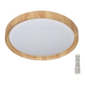 Prezent 71330-LED Hämardatav laevalgusti WOODEN LED/33W/230V 3000-6500K+ pult