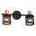 Prezent 75468 - Kohtvalgusti seinale ANTARES 2xE14/40W/230V must/vask