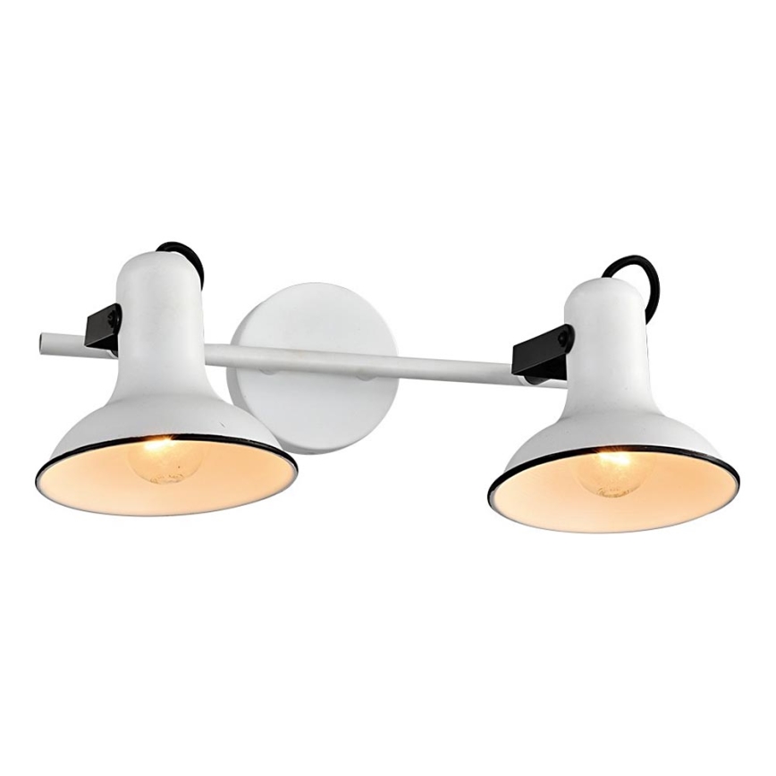 Prezent 75474 - Kohtvalgusti seinale ANDORA 2xE14/40W/230V valge