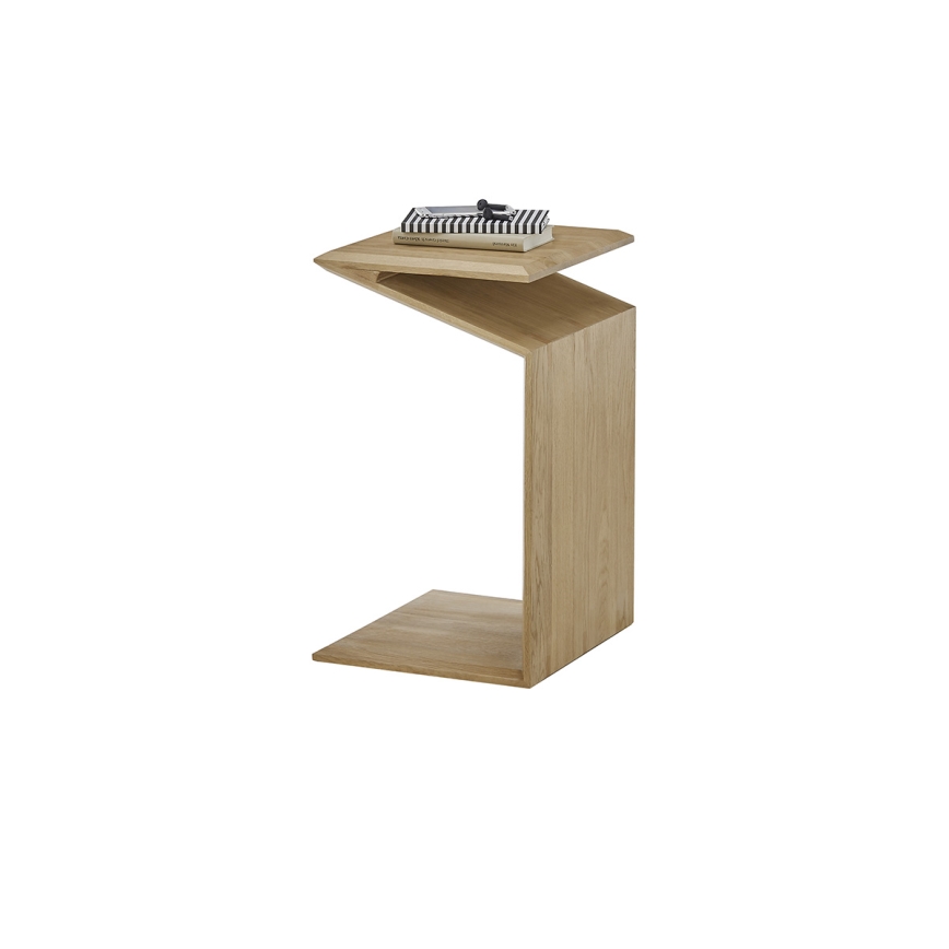 Kohvilaud PRISM 60x40 cm, tamm, vertikaalse/horisontaalse reguleerimise võimalusega