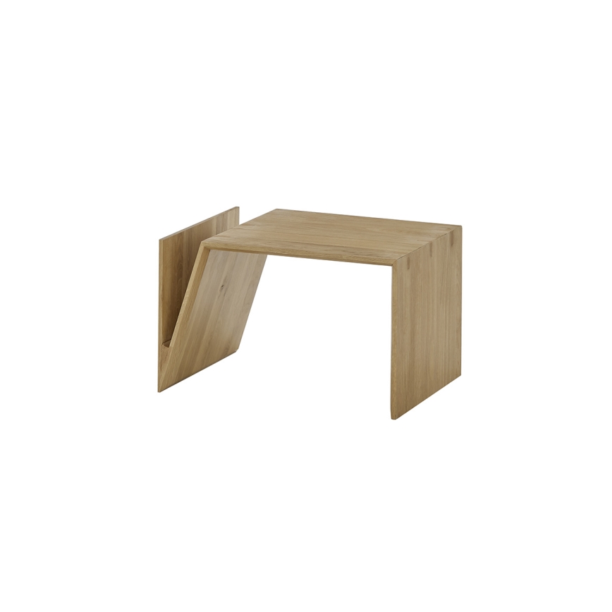 Kohvilaud PRISM 60x40 cm, tamm, vertikaalse/horisontaalse reguleerimise võimalusega