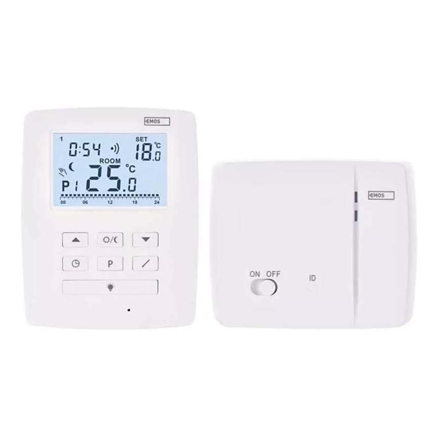 Programmeeritav termostaat 230V+2xAA