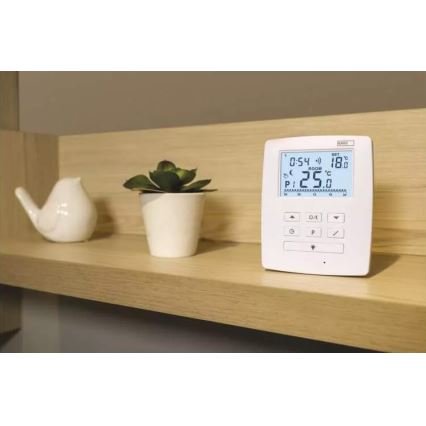 Programmeeritav termostaat 230V+2xAA