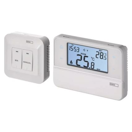 Programmeeritav termostaat 230V + 2xAA