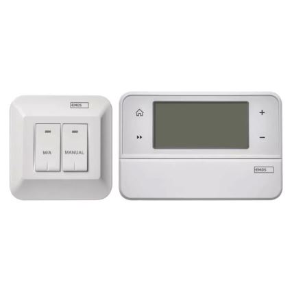Programmeeritav termostaat 230V + 2xAA