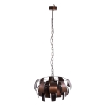 PTMD - Ripp-lühter kettaga MARXY 1xE27/40W/230V läbimõõt 60 cm