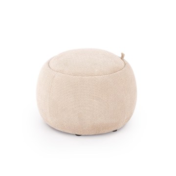 Puf PAKS, läbimõõduga 50 cm, beež