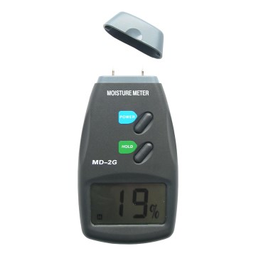 Puidu niiskusmõõtur LCD ekraaniga 9V