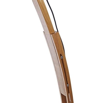 Puidust põrandalamp 1xE27/60W/230V täispuit/saar