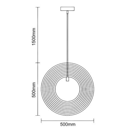 Puidust rippvalgusti kaablil, 1x E27 (kuni 60 W), 230 V, Ø 50 cm, täispuit/vineer/kummipuit