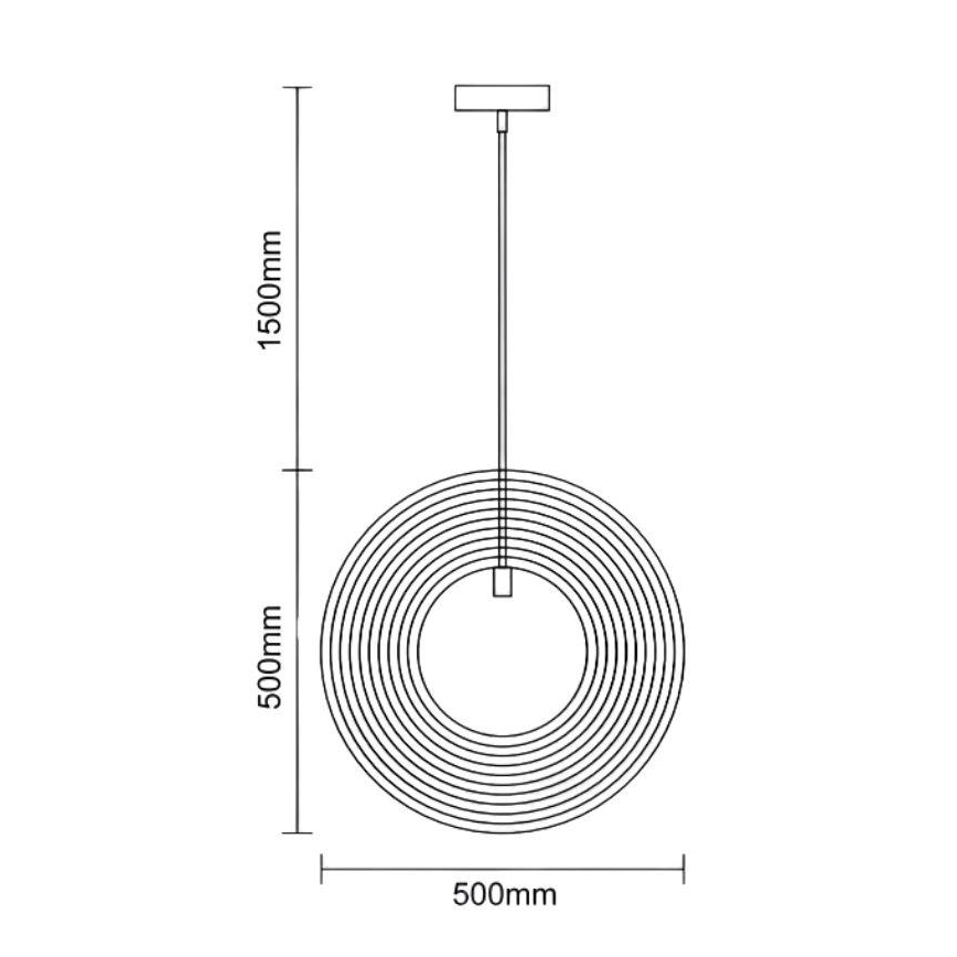 Puidust rippvalgusti kaablil, 1x E27 (kuni 60 W), 230 V, Ø 50 cm, täispuit/vineer/kummipuit
