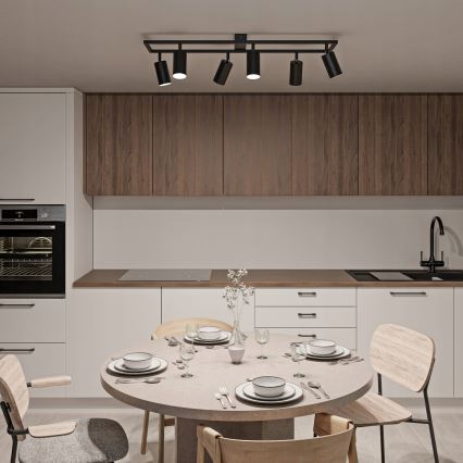 Punktvalgusti 6xGU10/30W/230V must