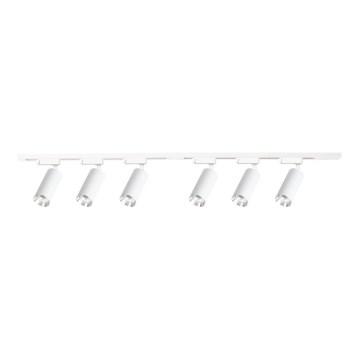 Punktvalgusti MICA liistsüsteemile 6xGU10/10W/230V valge/mattkroom