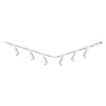 Punktvalgusti MICA liistsüsteemile 6xGU10/10W/230V valge/mattkroom