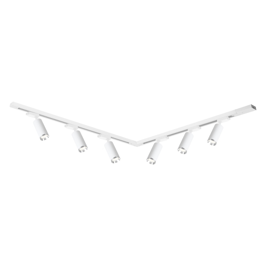 Punktvalgusti MICA liistsüsteemile 6xGU10/10W/230V valge/mattkroom