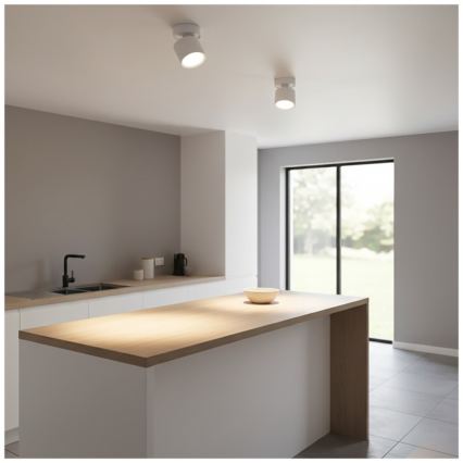 Punktvalgusti OH12F 1xGX53/35W/230V 8,5 cm valge