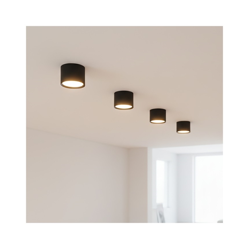 Punktvalgusti OH12S 1xGX53/35W/230V 5 cm must