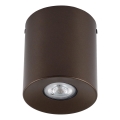 Punktvalgusti ORION 1xGU10/10W/230V 12,5 cm pruun