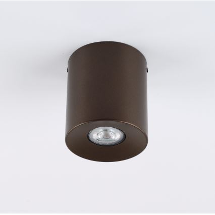 Punktvalgusti ORION 1xGU10/10W/230V 12,5 cm pruun