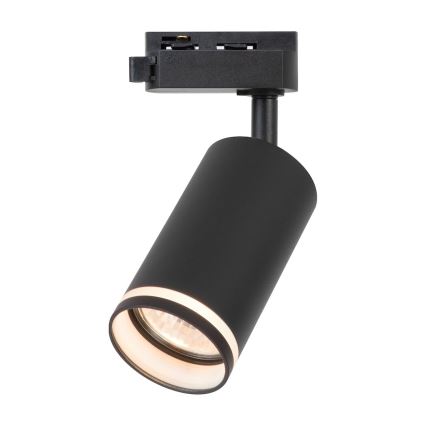 Punktvalgusti PIPE 1-faasilisele liistsüsteemile, 1xGU10/10W/230V, must