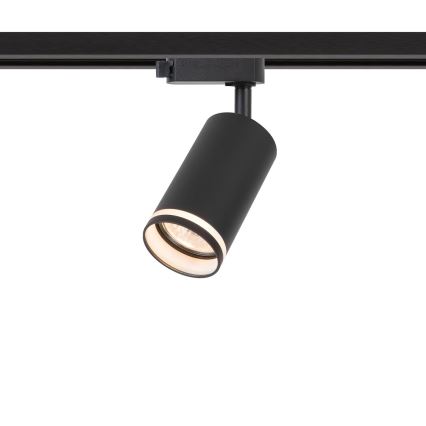 Punktvalgusti PIPE 1-faasilisele liistsüsteemile, 1xGU10/10W/230V, must