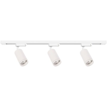 Punktvalgusti PIPE liistsüsteemile, 3xGU10/10W/230V, valge