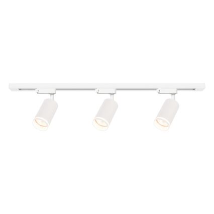 Punktvalgusti PIPE liistsüsteemile, 3xGU10/10W/230V, valge