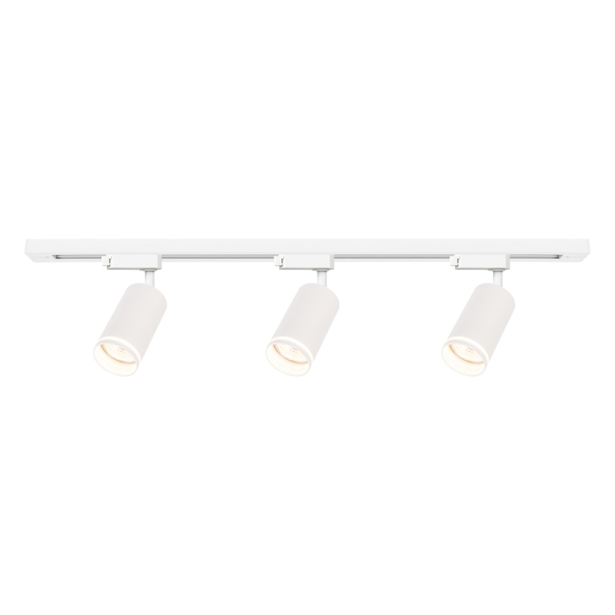 Punktvalgusti PIPE liistsüsteemile, 3xGU10/10W/230V, valge