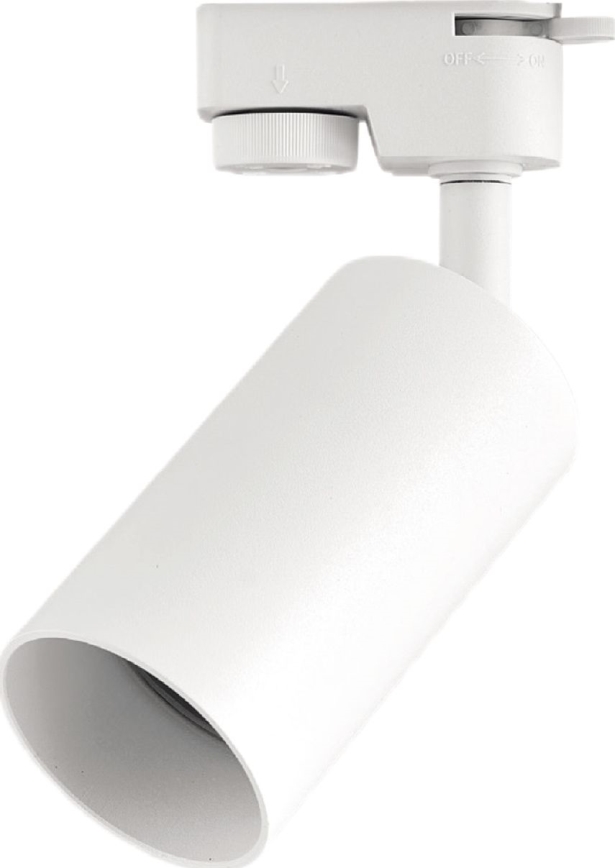 Punktvalgusti ühefaasilisele liistsüsteemile 1xGU10/10W/230V valge