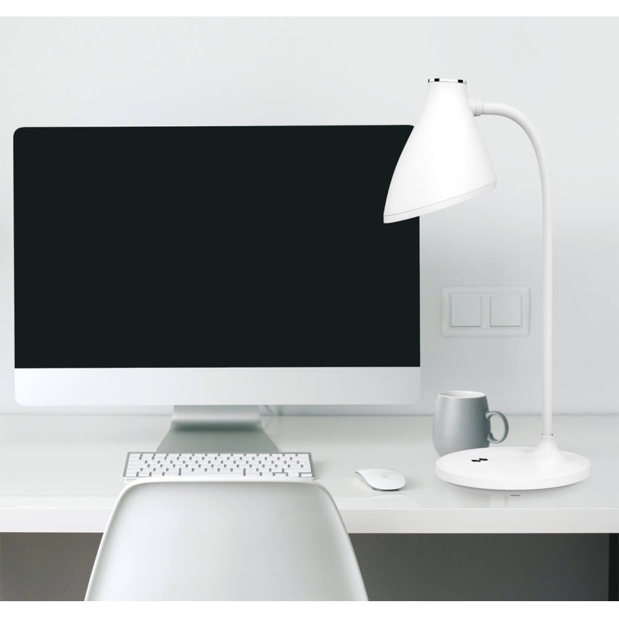 LED-hämardatav puutetundlik lauavalgusti LED/5W/5V 2400 mAh