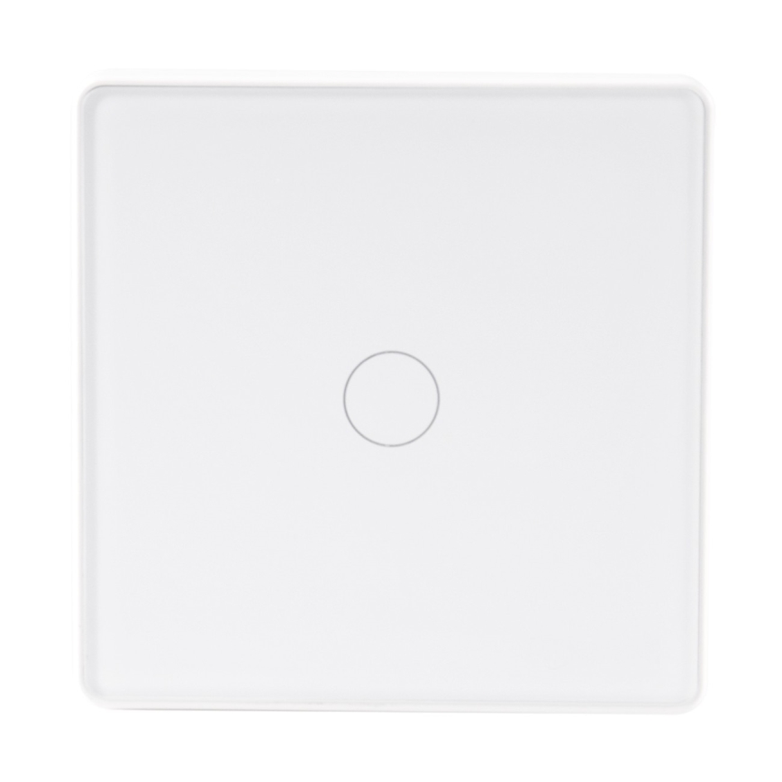 Puutetundlik lüliti ühe pooluseline SMART 800W/230V valge Wi-Fi Tuya