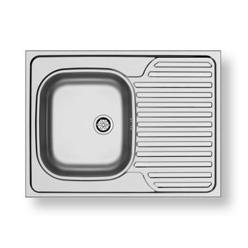 Pyramis 101041501 - Köögivalamu CORE 80x60 cm satiinviimistlusega