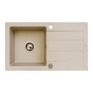 Pyramis 70006701 - Valamu kööki NEXT 76x44 cm graniit/beež