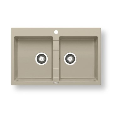 Pyramis 70053101 - SPARTA köögivalamu 78x50 cm graniit/beež