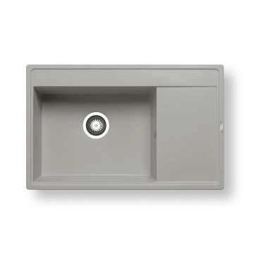 Pyramis 70058701 - Valamu kööki CAMEA 79x50 cm graniit/hall