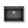 Pyramis 70094201 - Köögivalamu SIROS 67x51,5 cm  graniit/must
