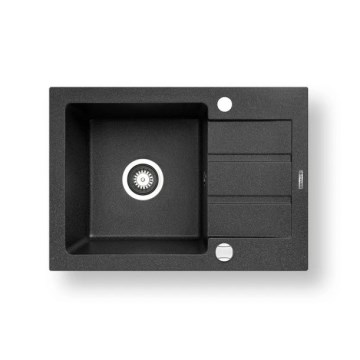 Pyramis 70165701 - Köögivalamu NEXT 62x44 cm graniit/must