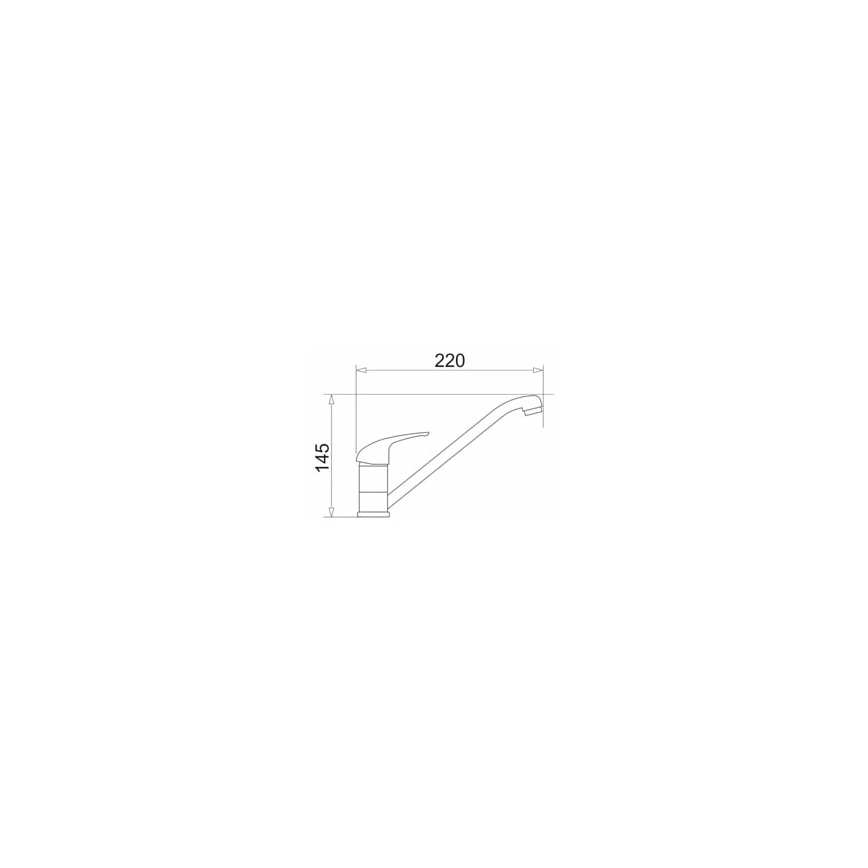 Pyramis 90915301 - Valamu segisti ASALIA kroom